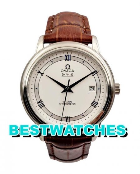 AAA Omega Replica Watches De Ville Hour Vision 424.13.40.20.02.002 - 39.5 MM