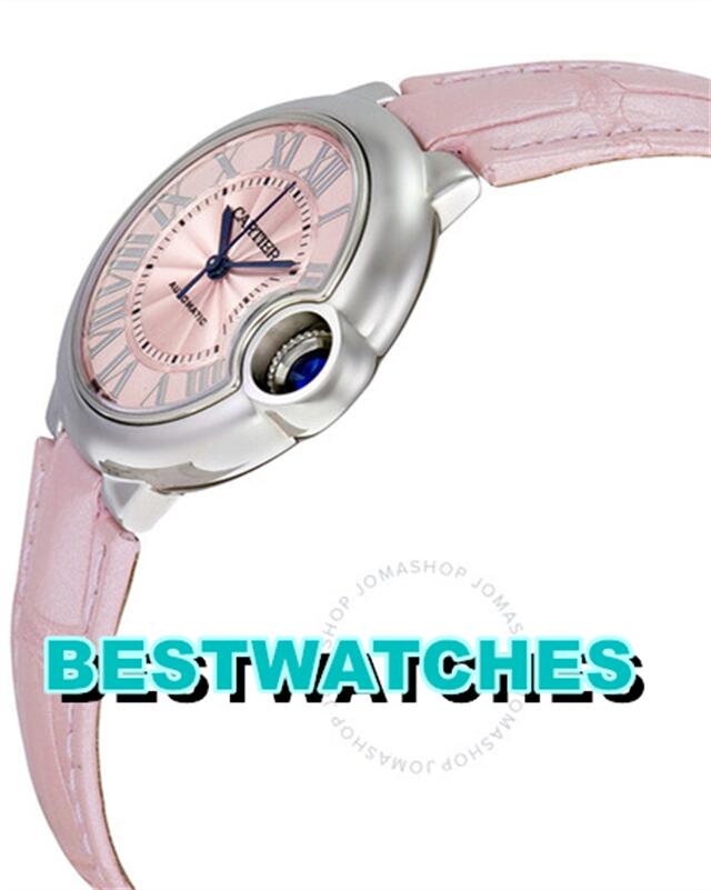 Cartier China AAA Best USA Ballon Bleu Automatic Pink WSBB0002 - 33MM