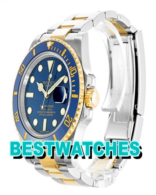 Cheap AAA Rolex Replica Best China Submariner Two Tone 116613LB