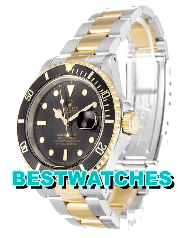 Cheap AAA Rolex Replica Best China Submariner Black Dial 16613